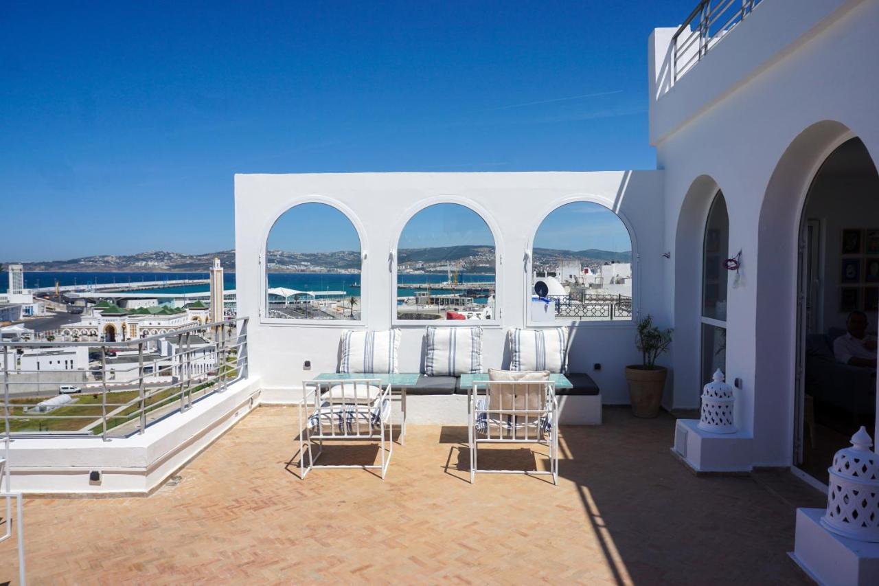 Vue Imprenable Le Balcon De Tanger Hotel Luaran gambar